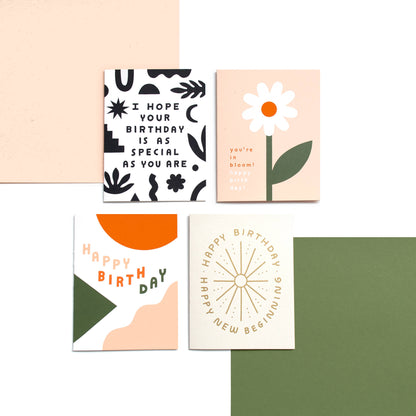 Worthwhile Paper - Birthday Bloom Card