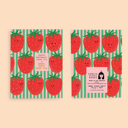 Carolyn Suzuki - MEGA ICHIGO PARTY - Birthday Card