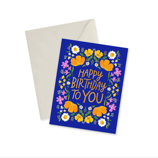 doodles.ink. - Happy Birthday To You - Notecard
