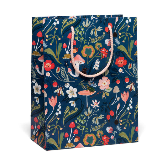 Red Cap Cards - Forest Blue gift bags: Large