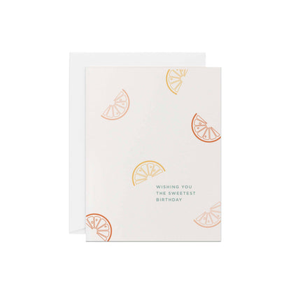 Line & Kind Paper - Birthday -  Citrus Sweetest