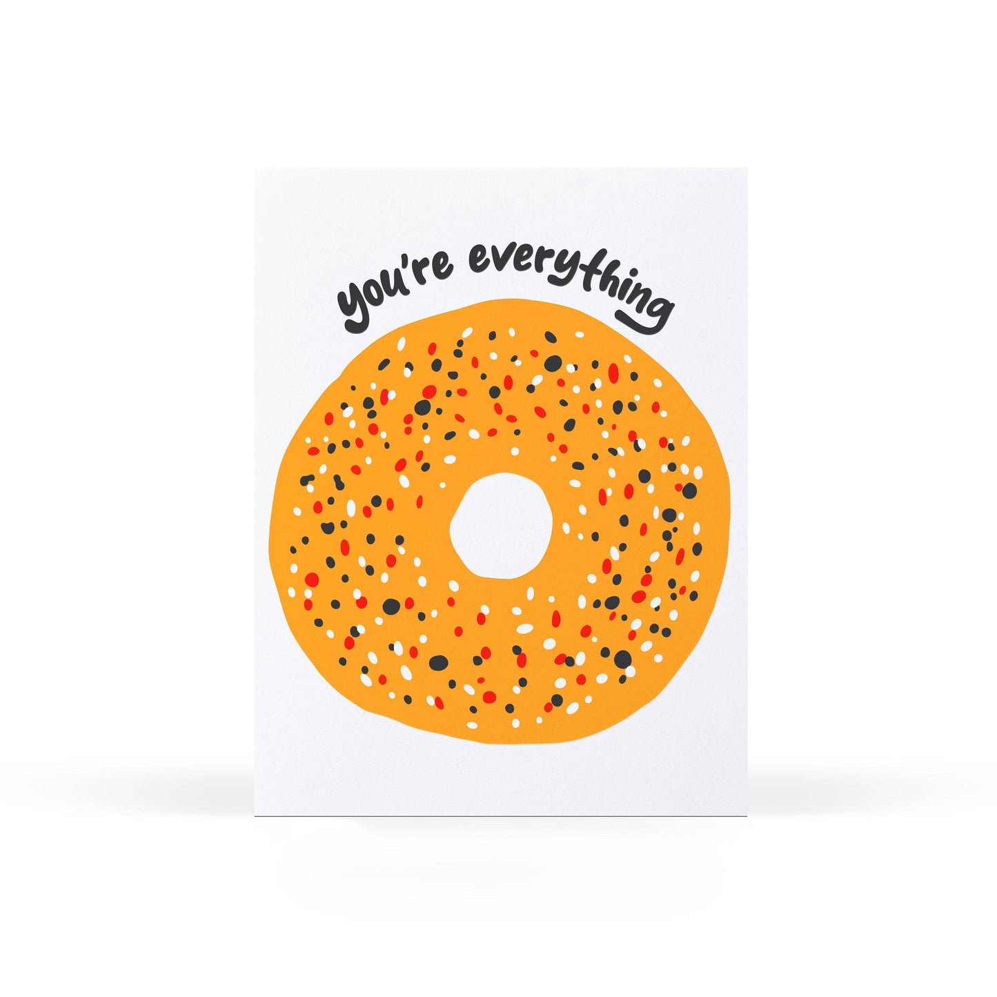 Sweet Bippy Press - Everything Bagel Card