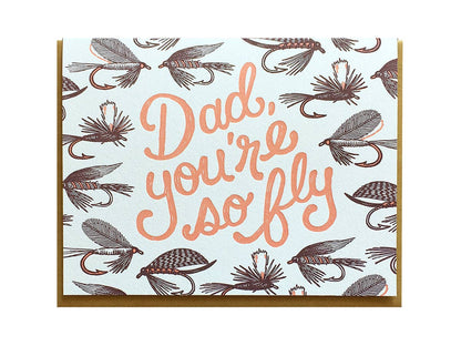 Noteworthy Paper & Press - Dad Fly Card