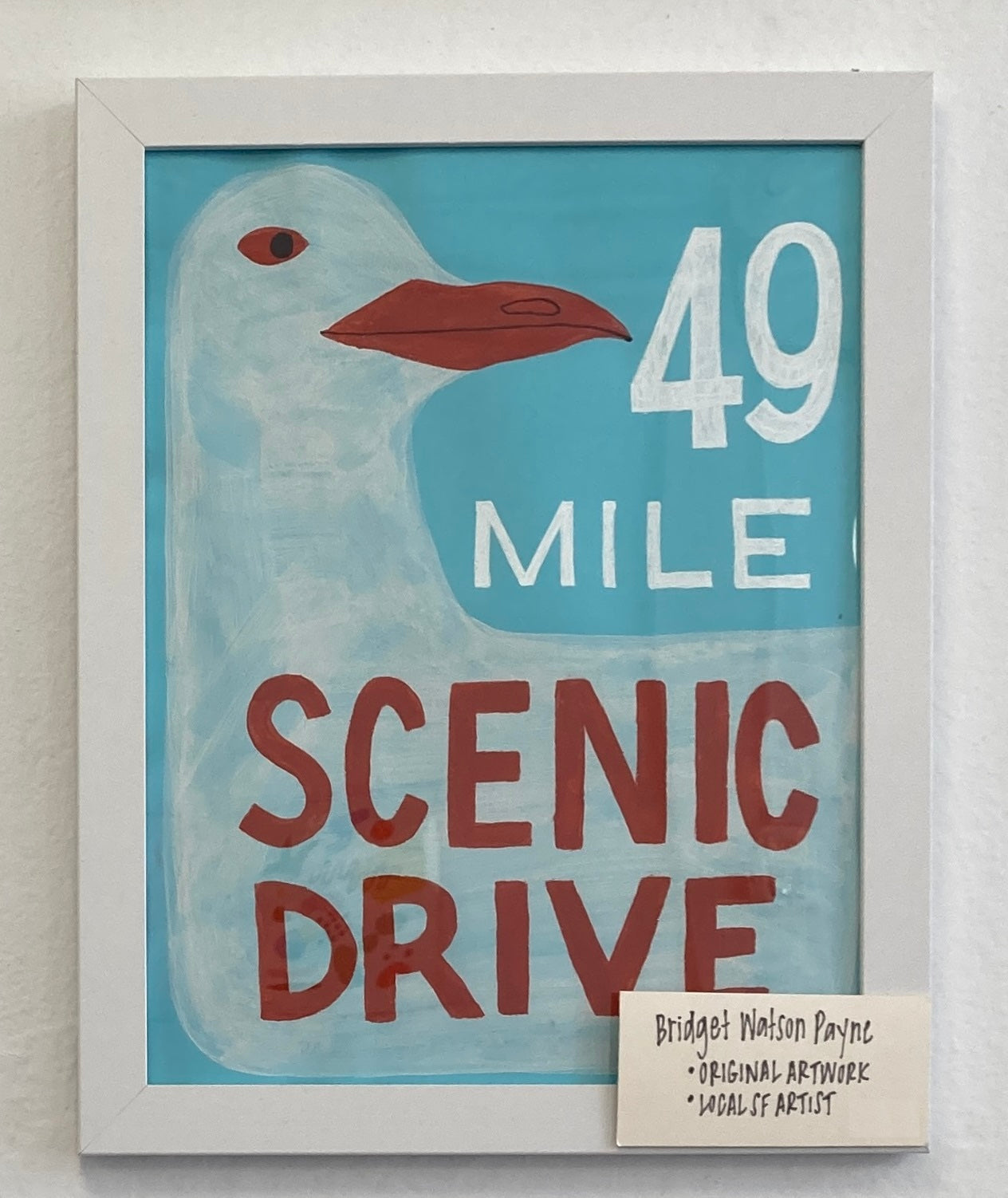 Bridget Watson Payne- Scenic Drive 49Mile  - V3 Original artwork