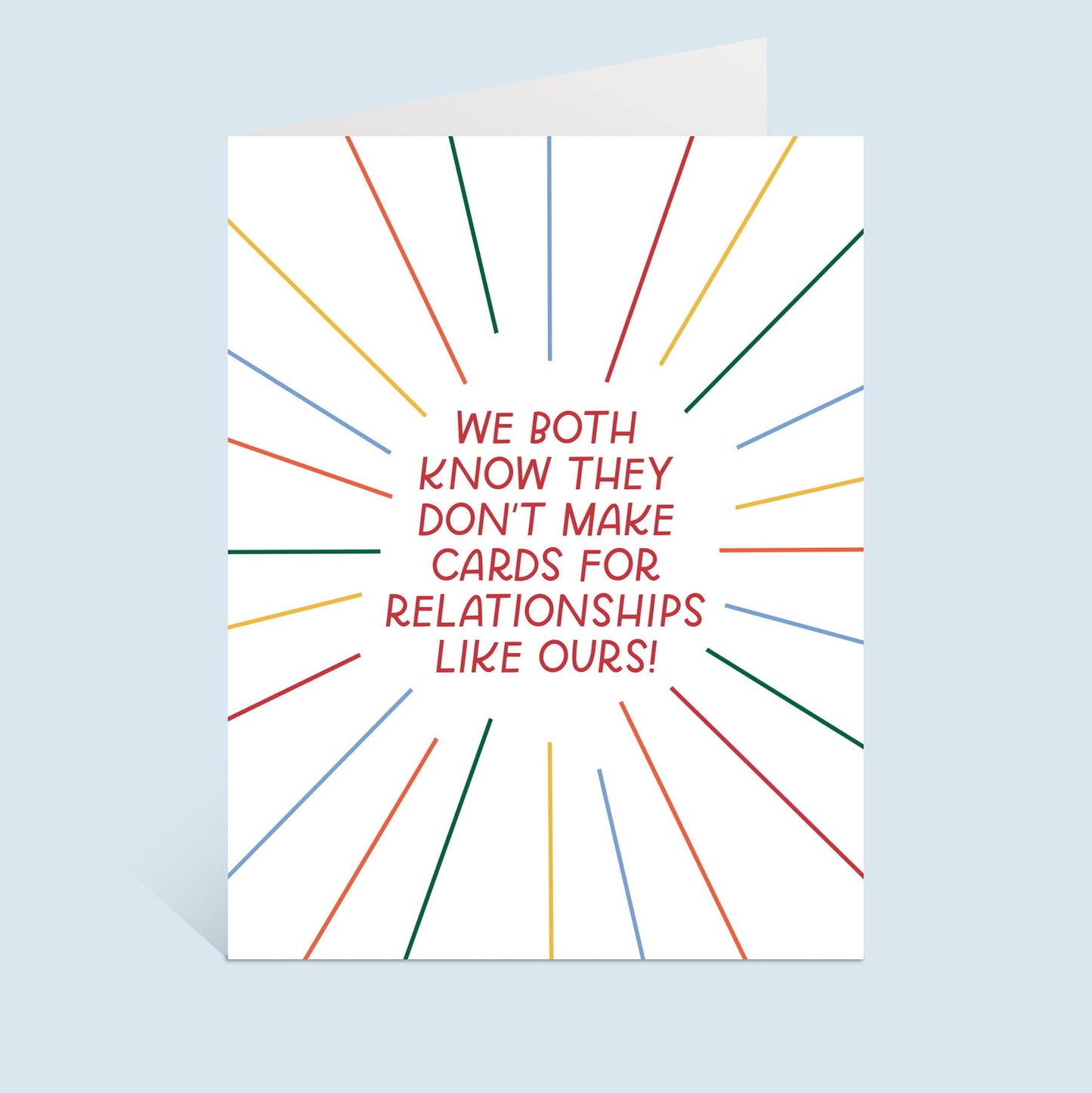 Just Follow Your Art - Our Relationship Card