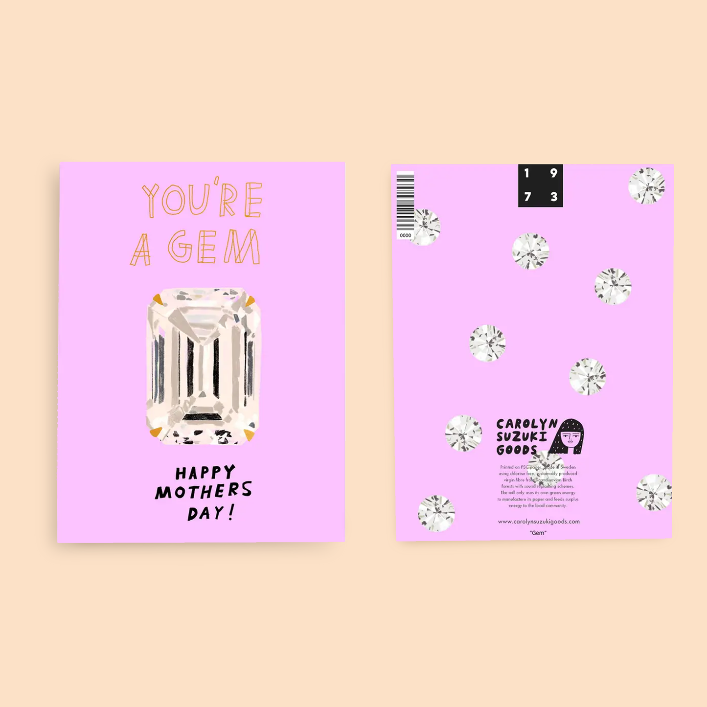 Carolyn Suzuki - GEM - Mother's Day Card