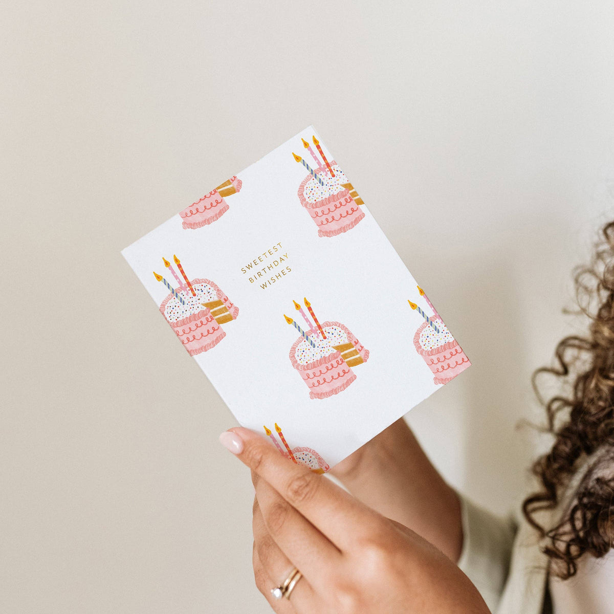 Ramona & Ruth - Sweetest Birthday Cake Greeting Card