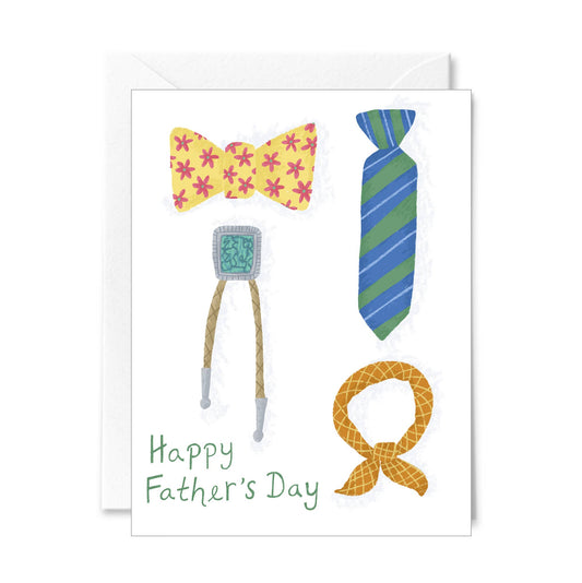 Courtney Beyer Design - Ties for Dad Fathers Day Card