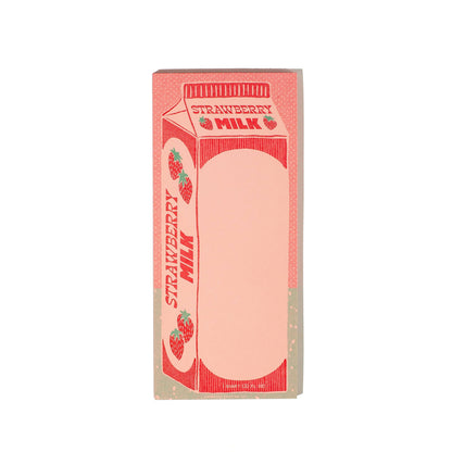 Bromstad Printing Co. - Strawberry Milk - Risograph Notepad