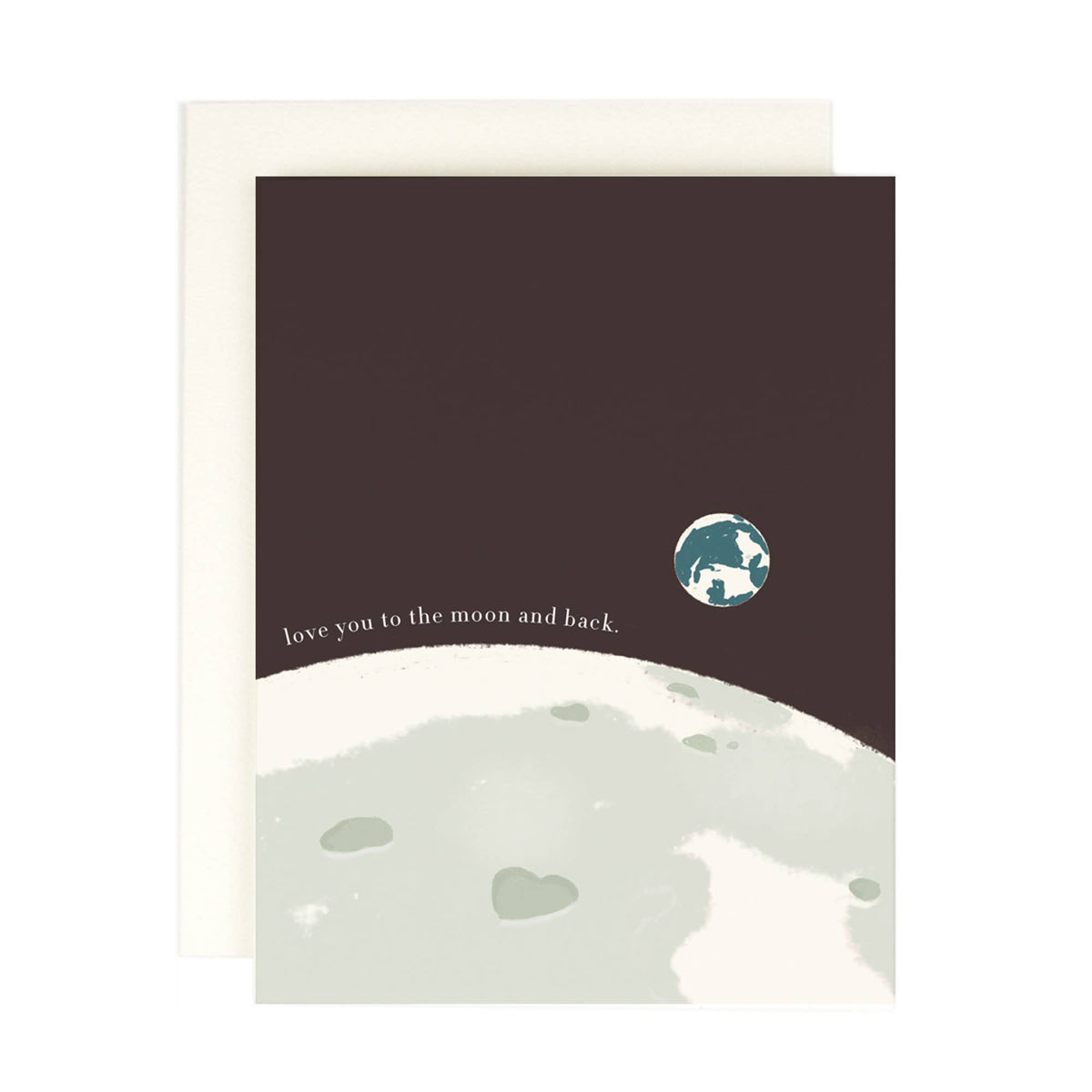 Amy Heitman - To the Moon and Back Greeting Card: Single card