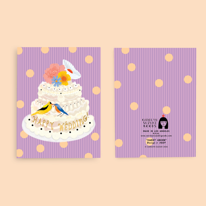 Carolyn Suzuki - SWEET UNION - Wedding Card