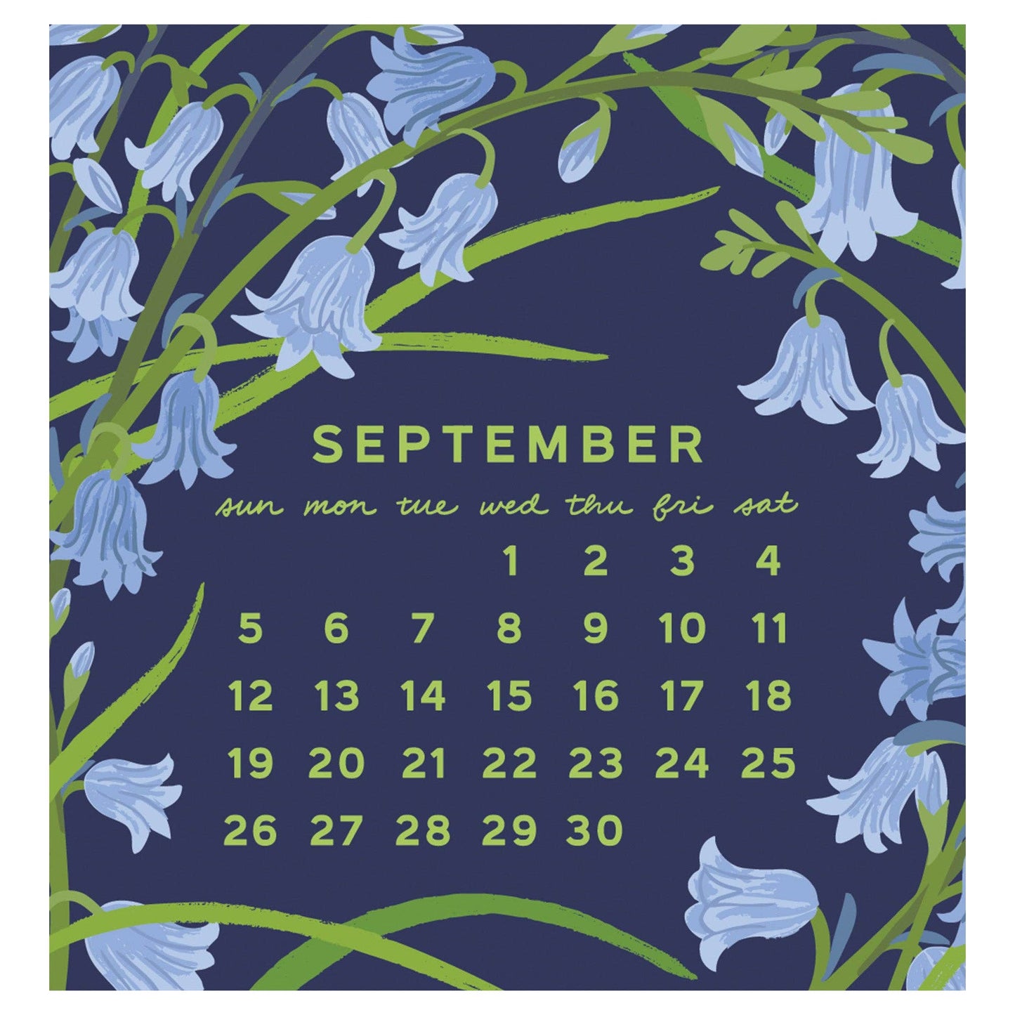 Smudge Ink - 2027 Flower Power Mini Calendar