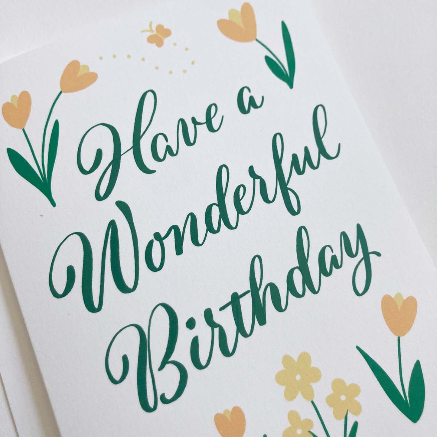 Quietude Studio - Flower Birthday Card