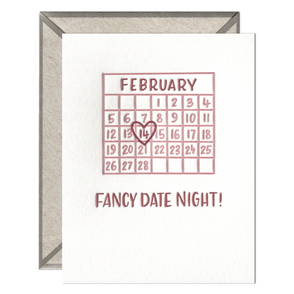 INK MEETS PAPER - Fancy Date Night - Valentine's Day card