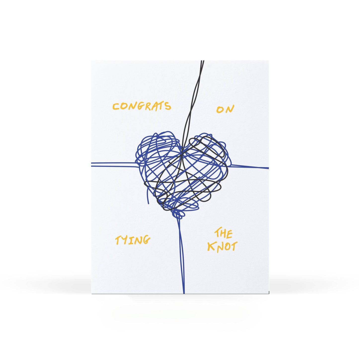 Sweet Bippy Press - Congrats on Tying the Knot Engagement Card
