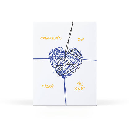 Sweet Bippy Press - Congrats on Tying the Knot Engagement Card