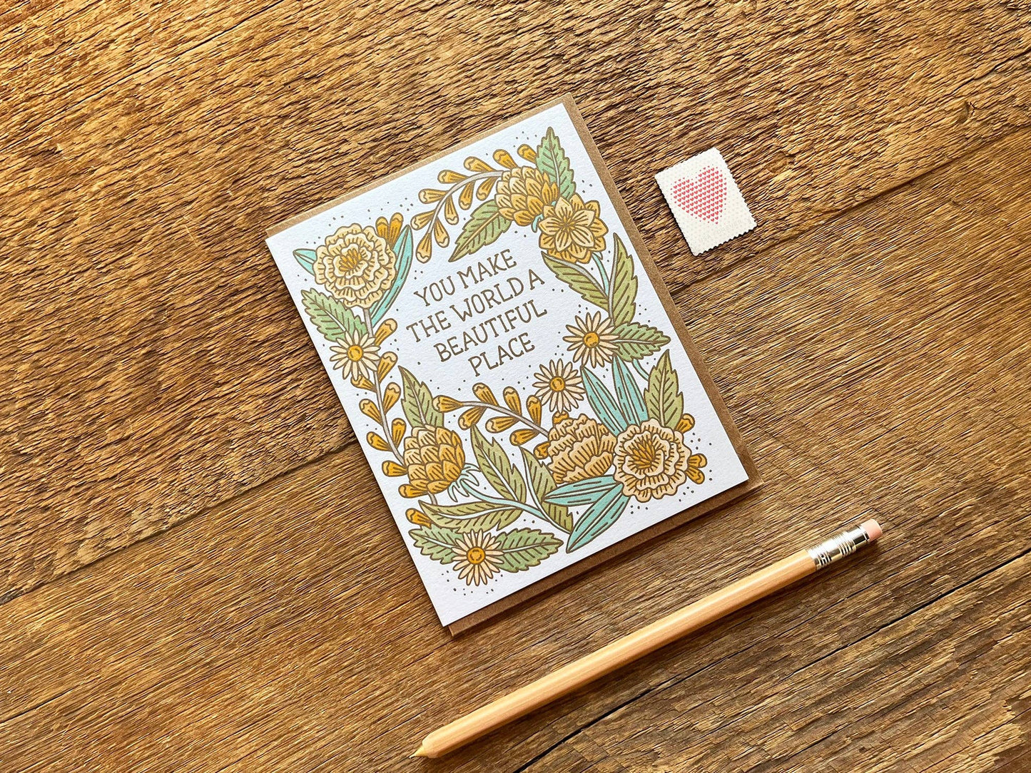 Noteworthy Paper & Press - Beautiful World Card