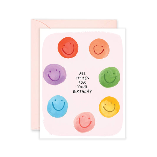 Isabella MG - All Smiles Birthday Greeting Card
