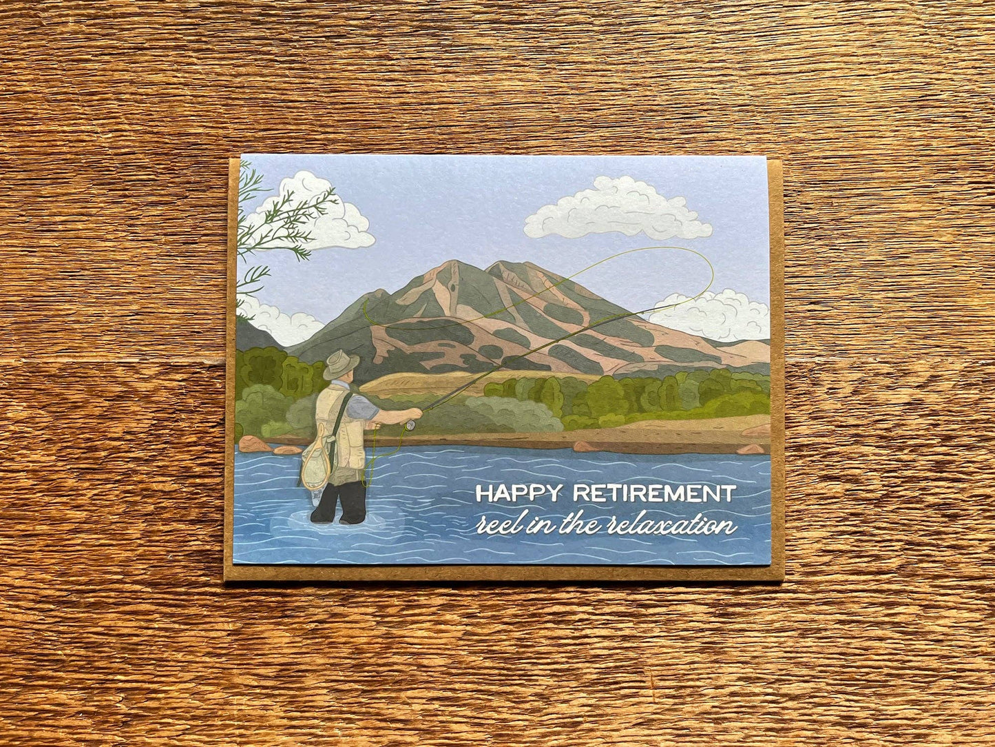 Noteworthy Paper & Press - Fishing Retirement Card