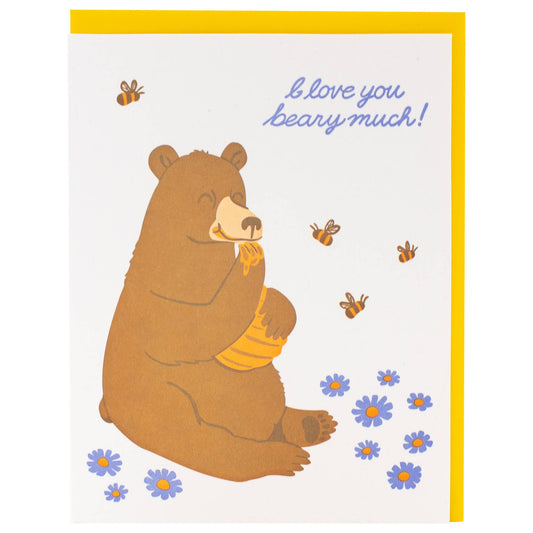 Smudge Ink - Bear Love Card