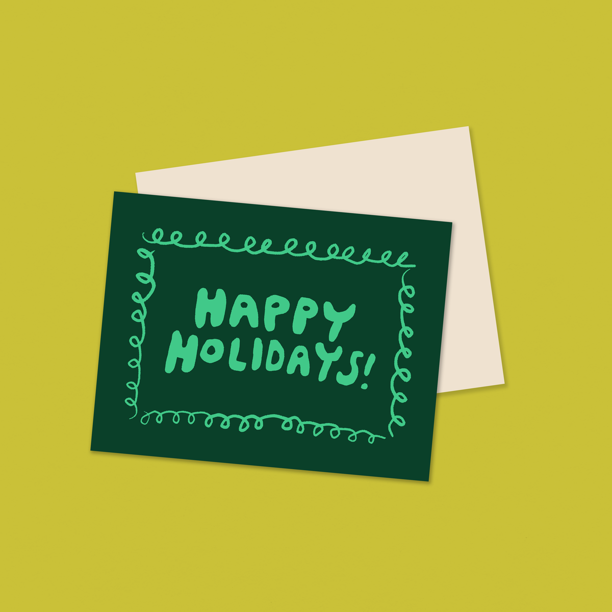 Gab Art & Design - Happy holidays no. 1 - greeting card