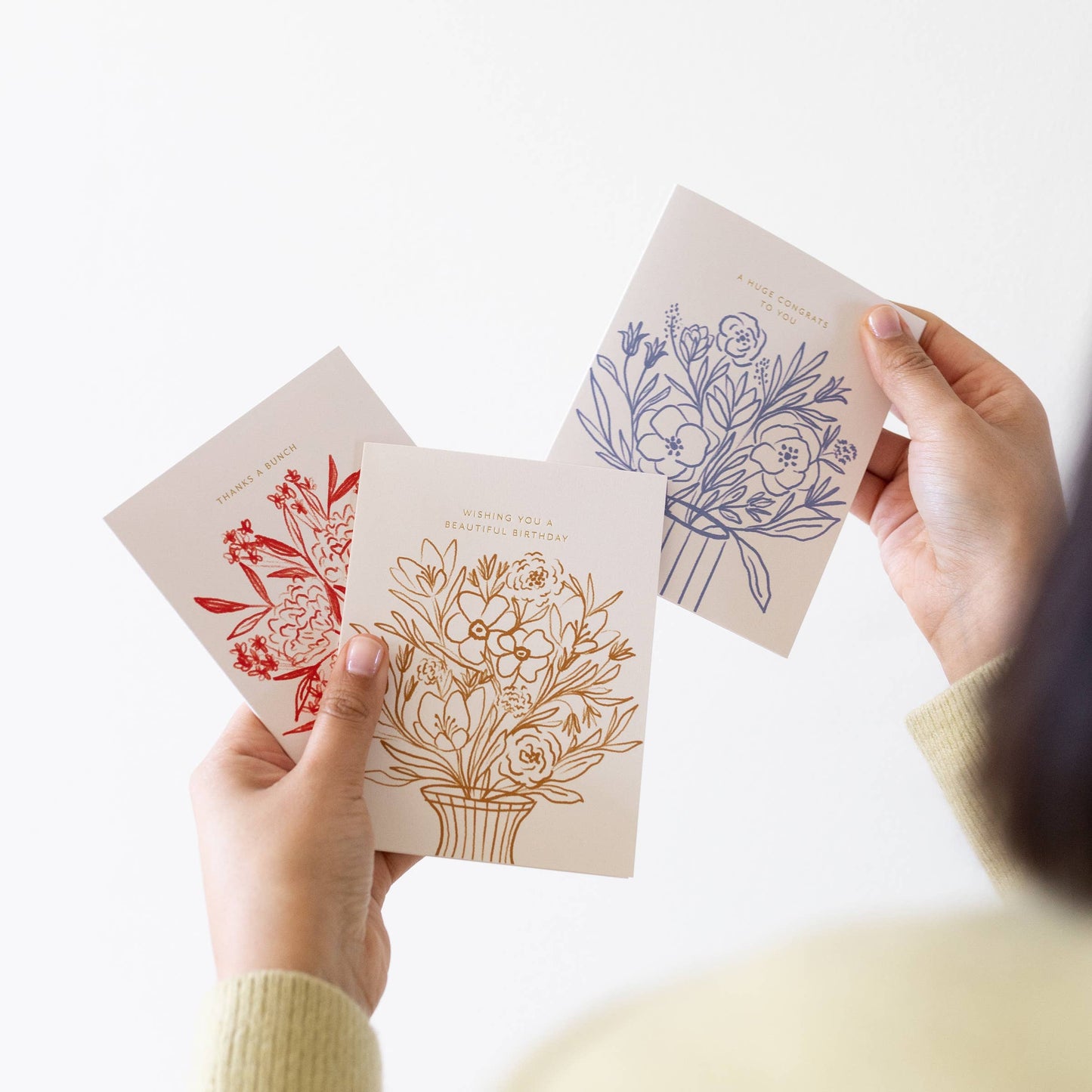 Ramona & Ruth - Congrats Bouquet Card