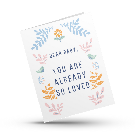 Hustle & Hope - Baby,You are Loved Greeting Card