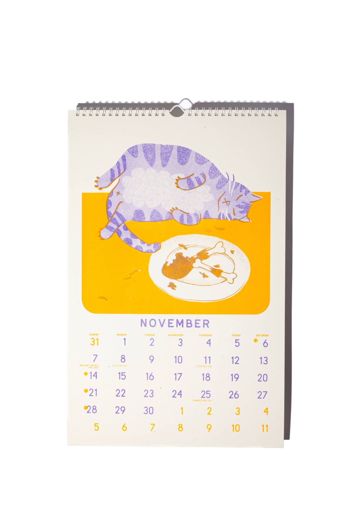 Bromstad Printing Co. - 2027 Risograph Wall Calendar - Just Makin' It Through