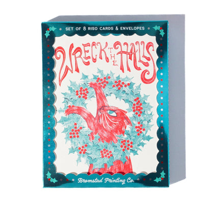 Bromstad Printing Co. - Wreck The Halls Greeting Card