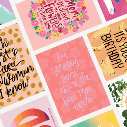 Pineapple Sundays Design Studio - Fierce Woman Greeting Card