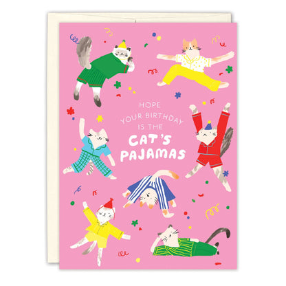 Biely & Shoaf - Cat's Pajamas Birthday Card