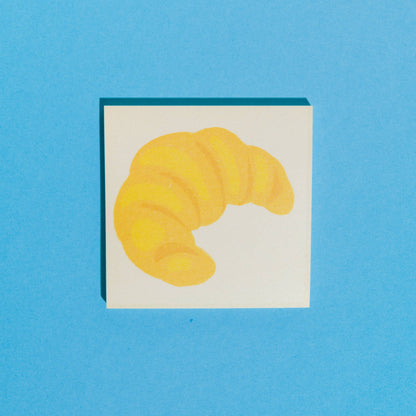Mel Andrel - Croissant Sticky Notes