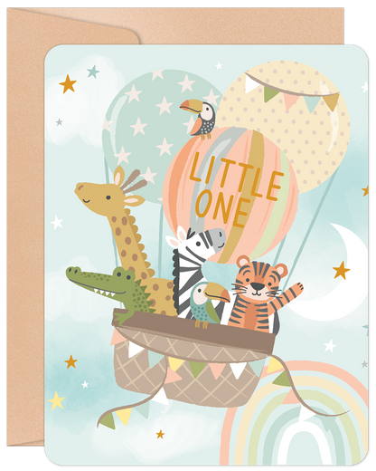 Willow & Ivy Press - Little One New Baby Card