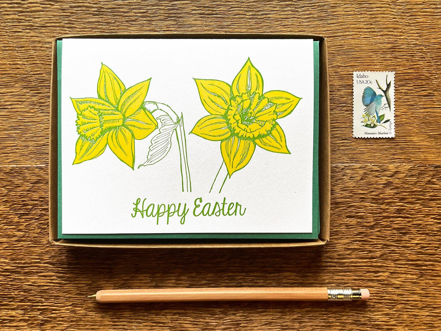 Noteworthy Paper & Press - Easter Daffodils Card: Single Card