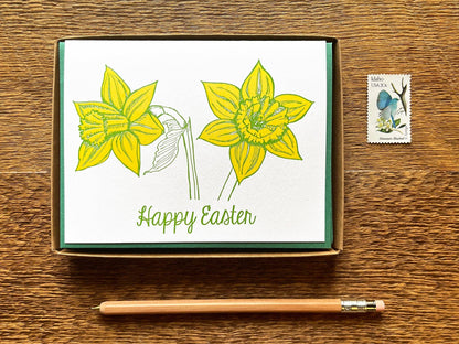 Noteworthy Paper & Press - Easter Daffodils Card: Single Card