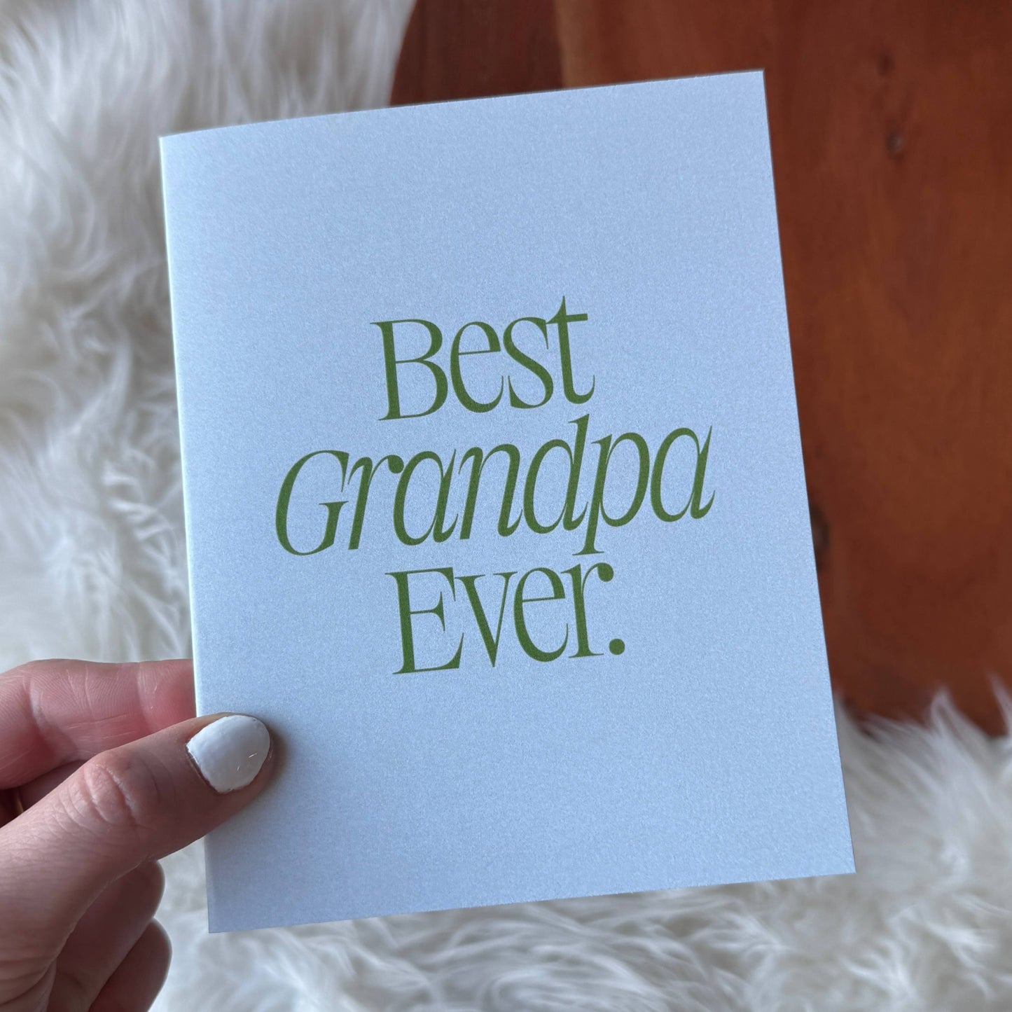 Big Moods - Best Grandpa Ever Father's Day Card