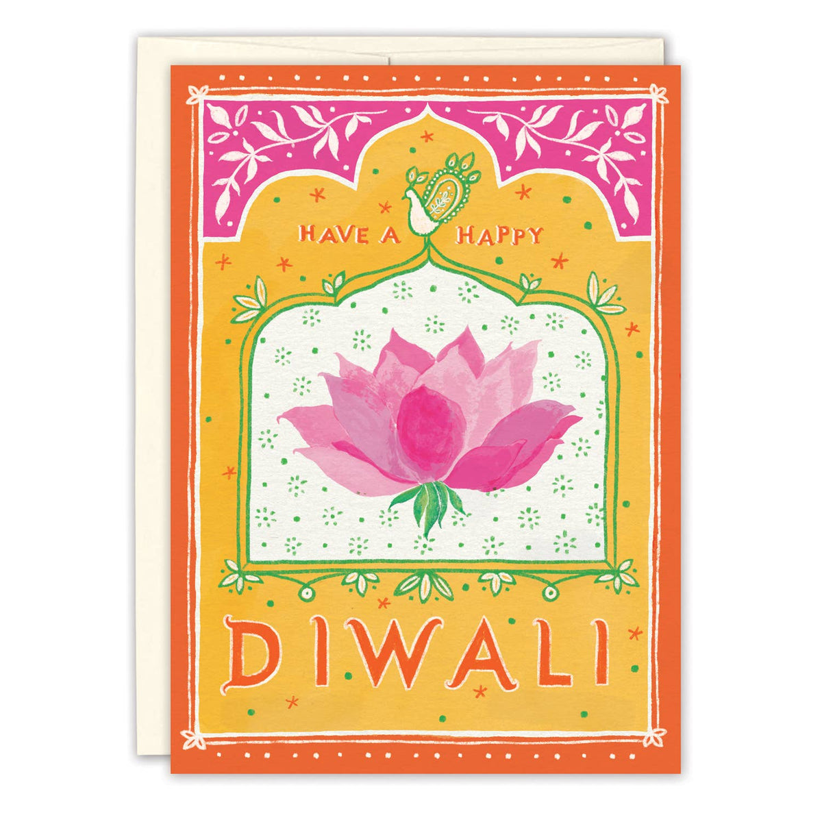 Biely & Shoaf - Lotus Flower Diwali Card