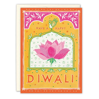 Biely & Shoaf - Lotus Flower Diwali Card