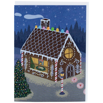 Smudge Ink - Gingerbread Magic Holiday Card: Single Card