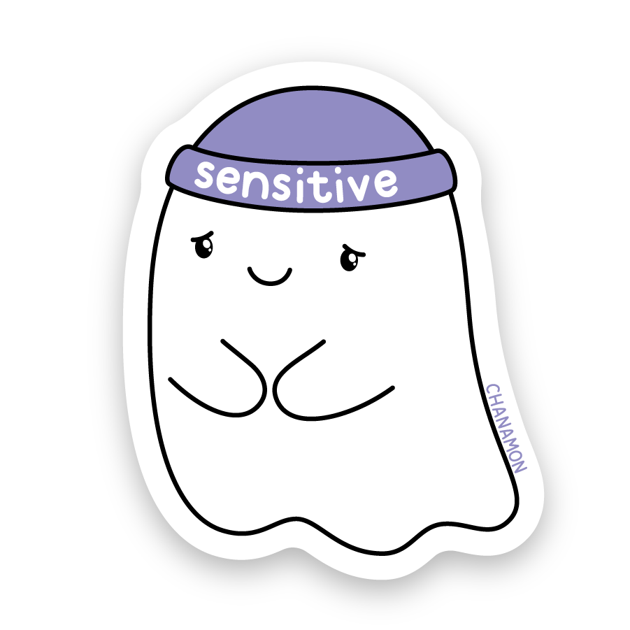 Maison Chanamon - Sensitive Ghost Sticker
