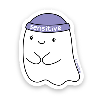 Maison Chanamon - Sensitive Ghost Sticker