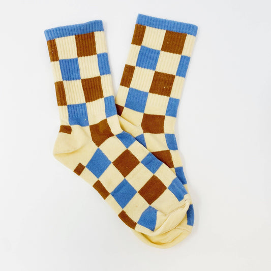 Ellison+Young - Grid Socks