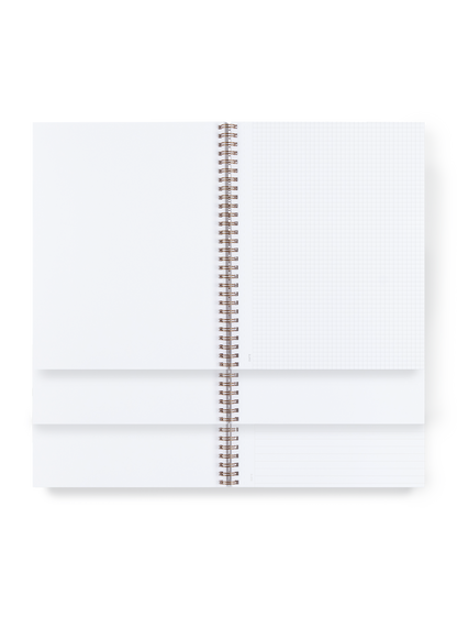 Appointed - The Notebook - Charcoal Gray: Blank