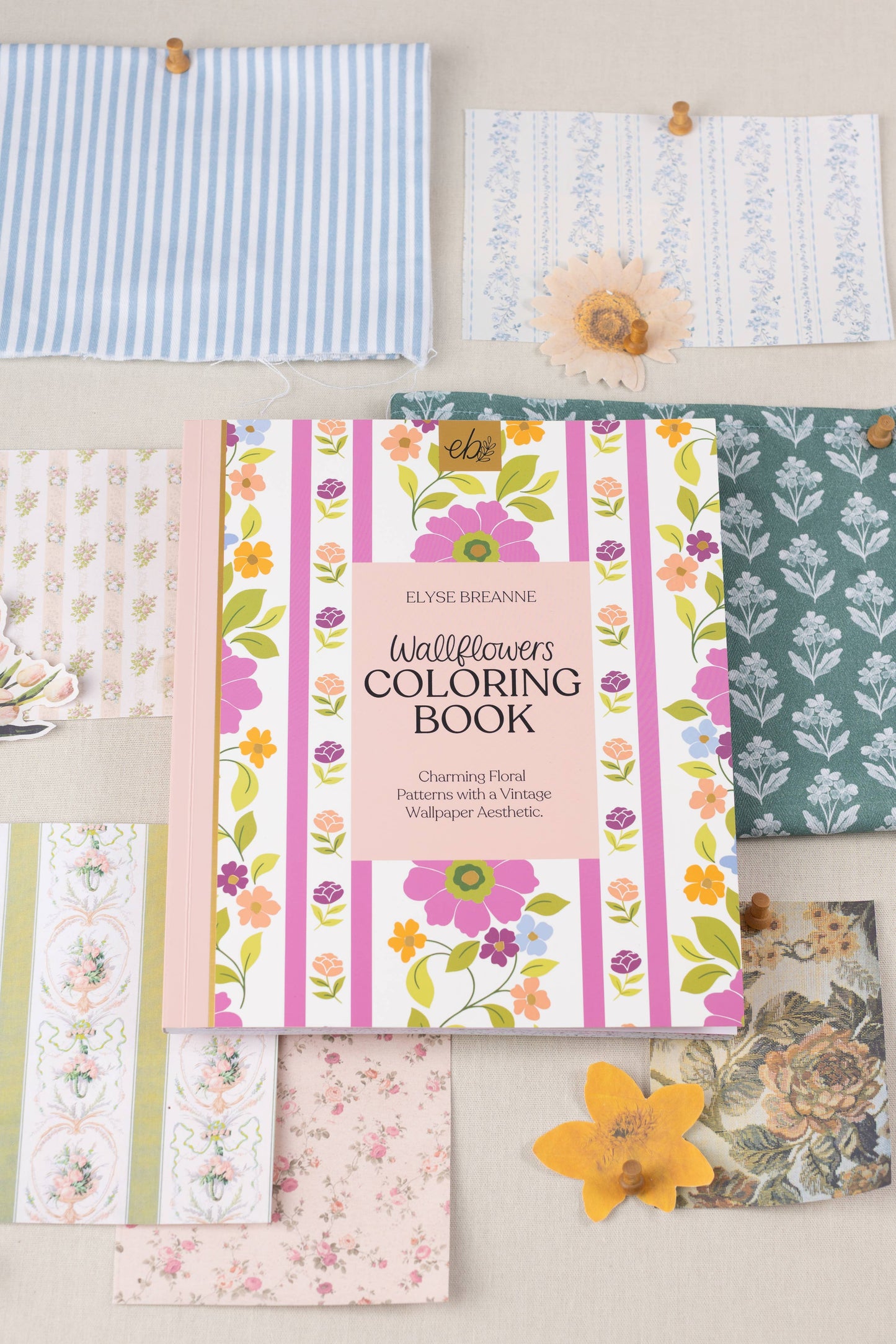 Elyse Breanne Design - Wallflowers Coloring Book