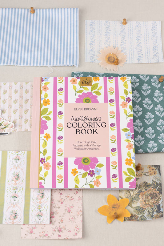 Elyse Breanne Design - Wallflowers Coloring Book