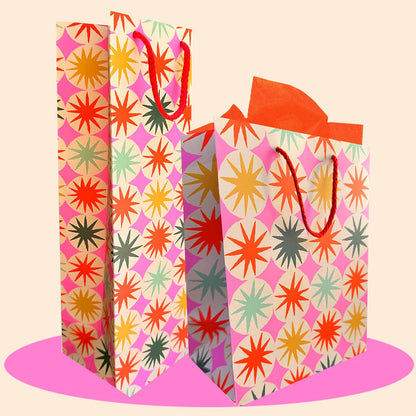 The Social Type - Retro Starburst Gift Bag