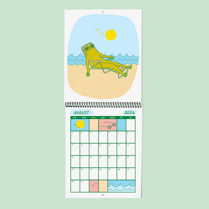 The Good Twin - Froggy of the Month 2026 Calendar