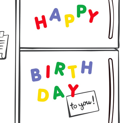 Sweet Bippy Press - Birthday Fridge