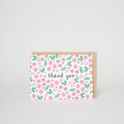 Hello!Lucky. - Thank You Floral Letterpress Box set