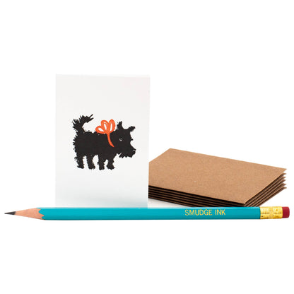 Smudge Ink - Mini Festive Dog Card Set